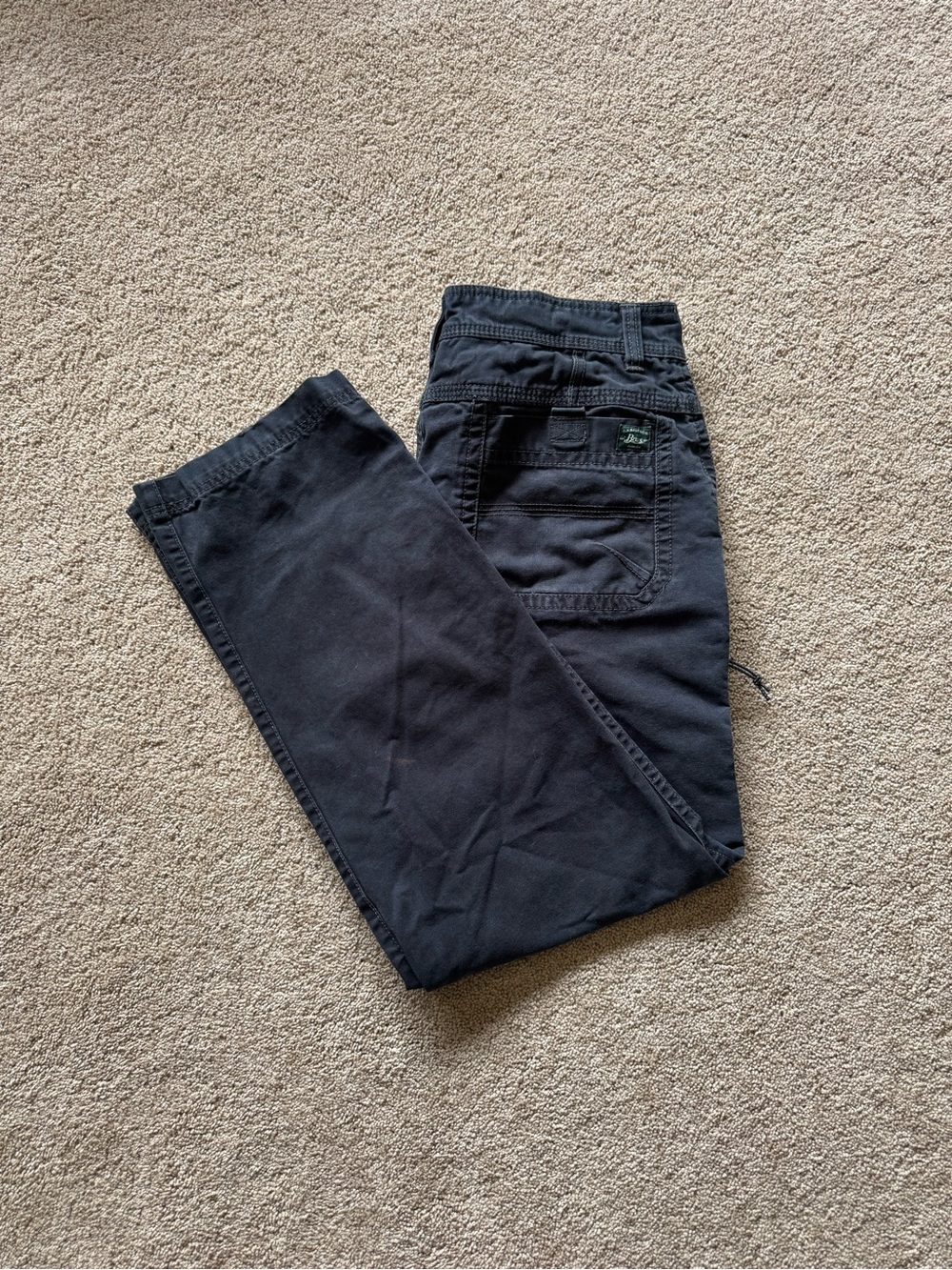 Men’s 34x31 (Tagged 34x32) G.H. Bass & Co Black Jeans. Great Condition, Quality